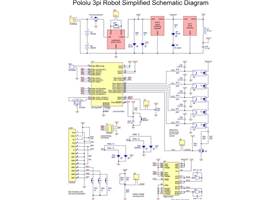 Pololu 3pi Robot Simple Schematic